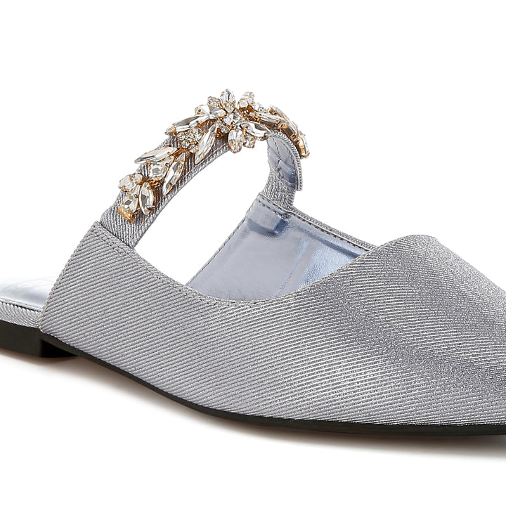 diamante strap glitter mules#color_lilac