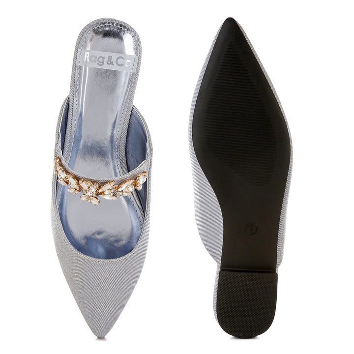 diamante strap glitter mules#color_lilac