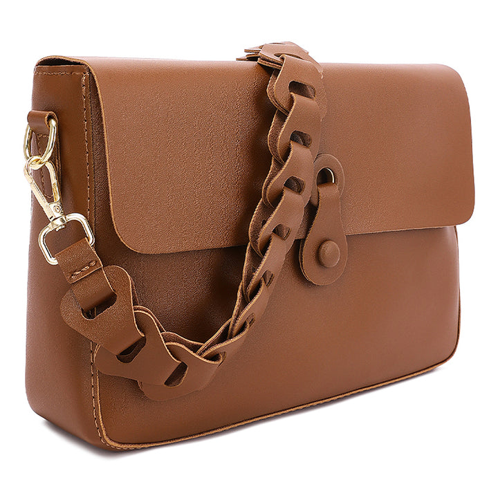 the unconventional sling bag#color_brown