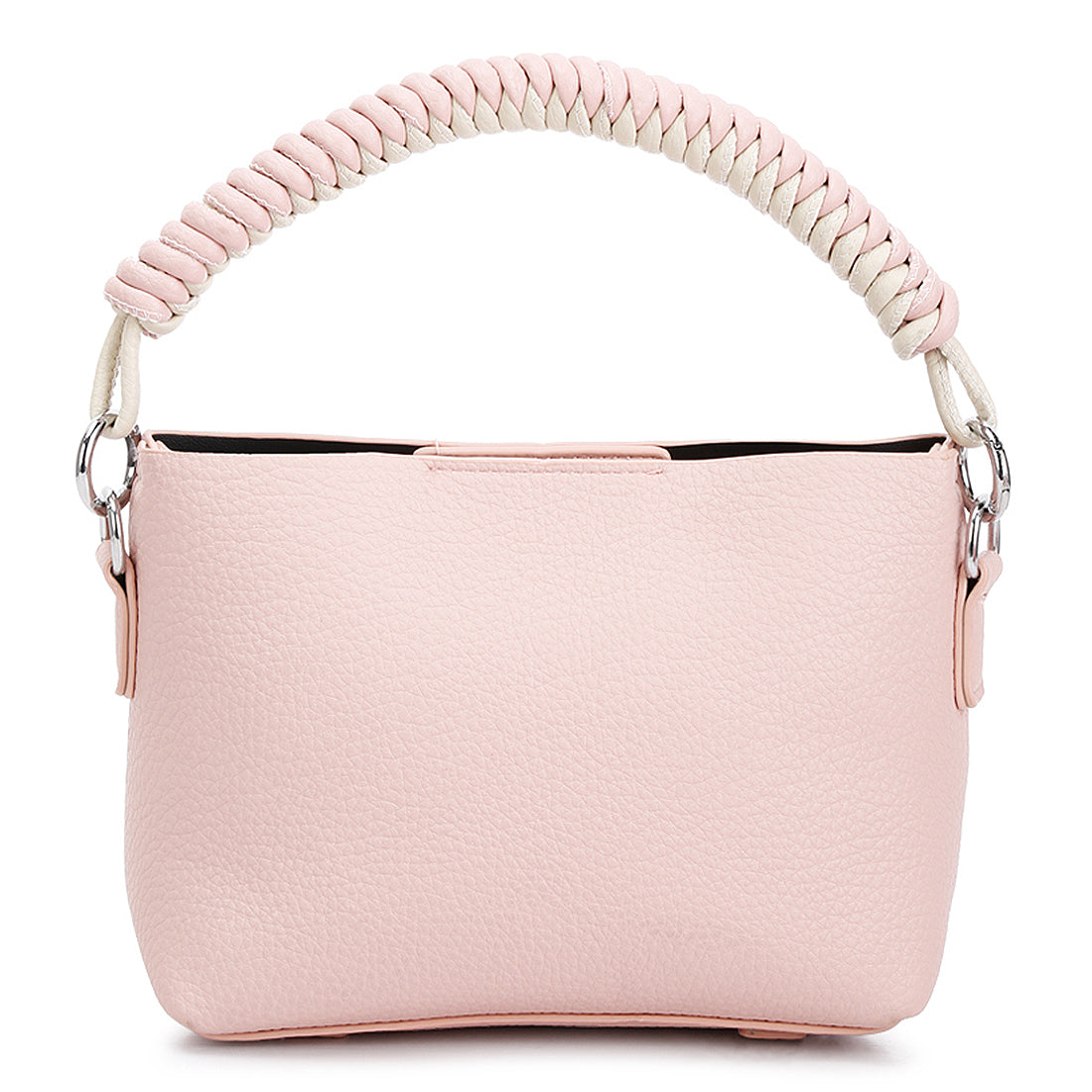 cable cord strap mini bag#color_pink