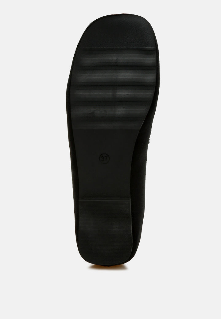 women velvet flat loafers#color_black