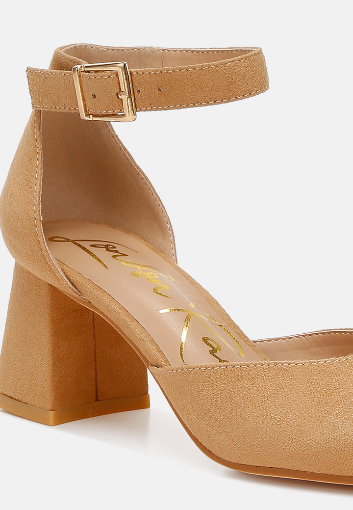 women microfiber heel sandals#color_beige