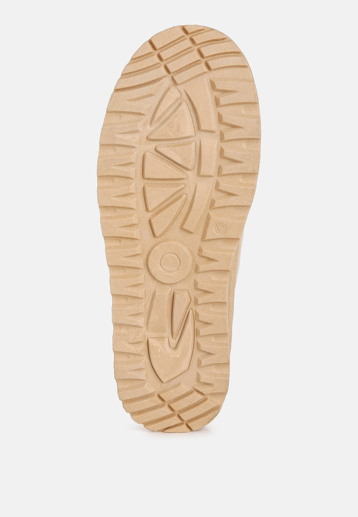 women buckle strap platform classic slip-on#color_beige