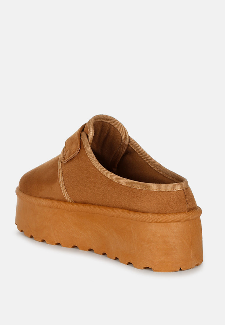 women buckle strap platform classic slip-on#color_tan