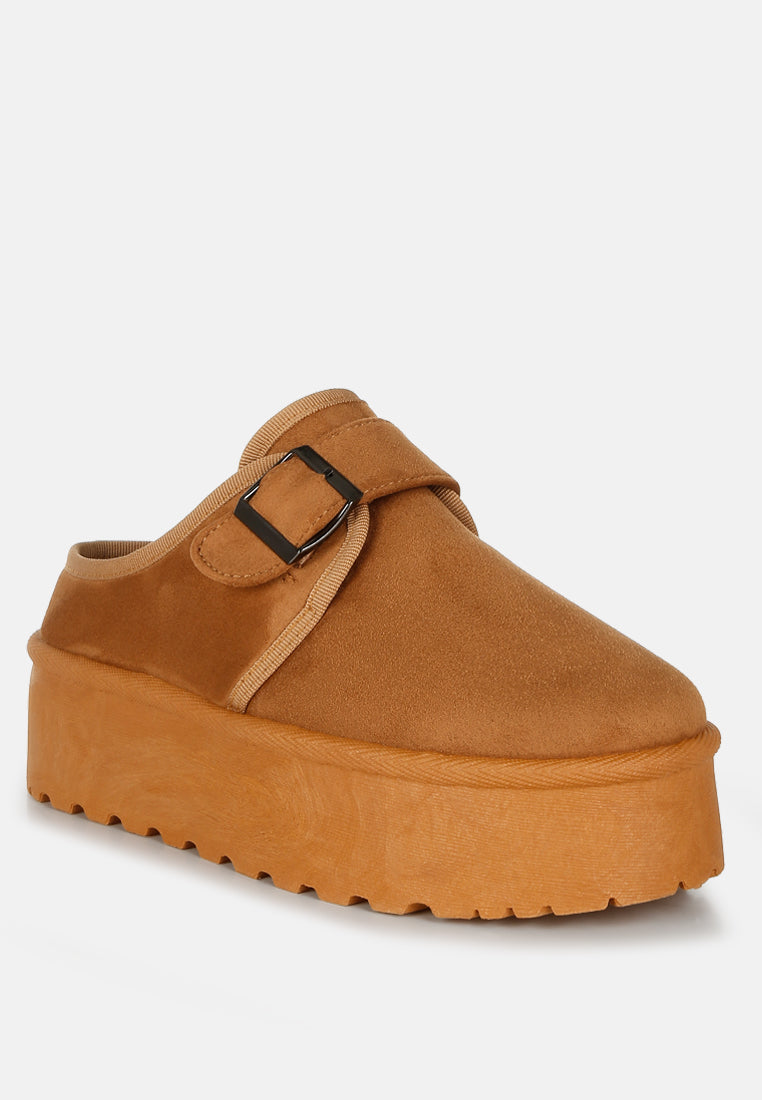 women buckle strap platform classic slip-on#color_tan