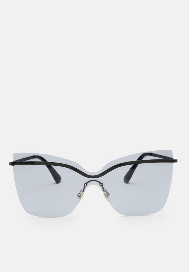 Stylized Rim Cateye Sunglasses