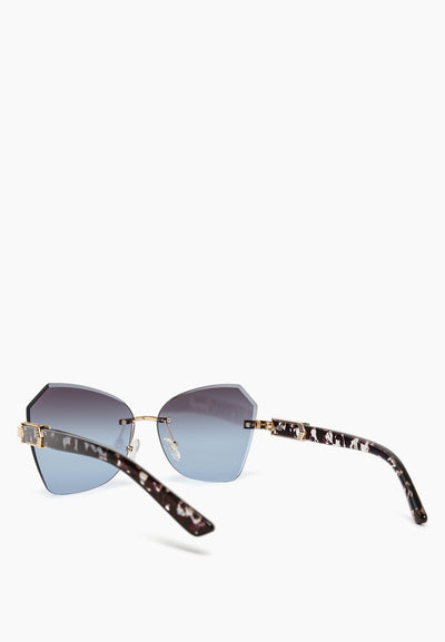 Punk Ombre Butterfly Sunglasses