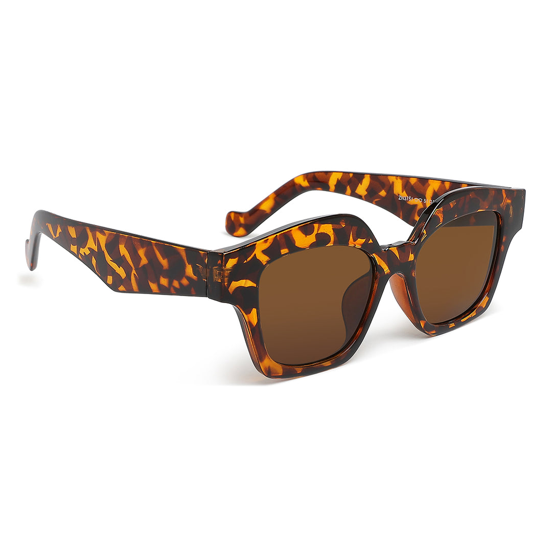 Tinted UV-Protected Square Sunglasses