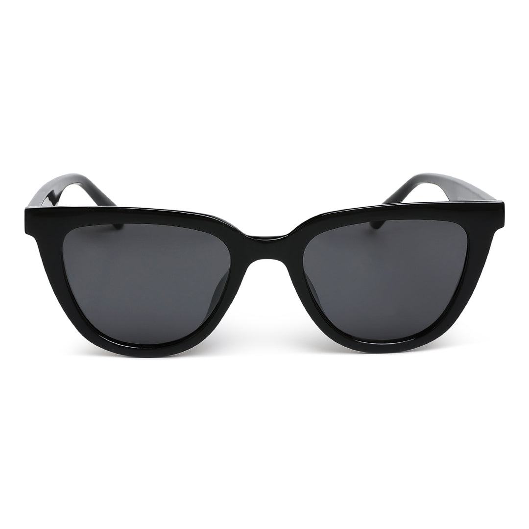 cat eye uv sunglasses#color_black