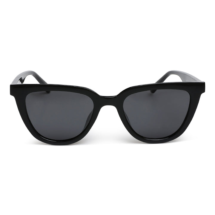 cat eye uv sunglasses#color_black