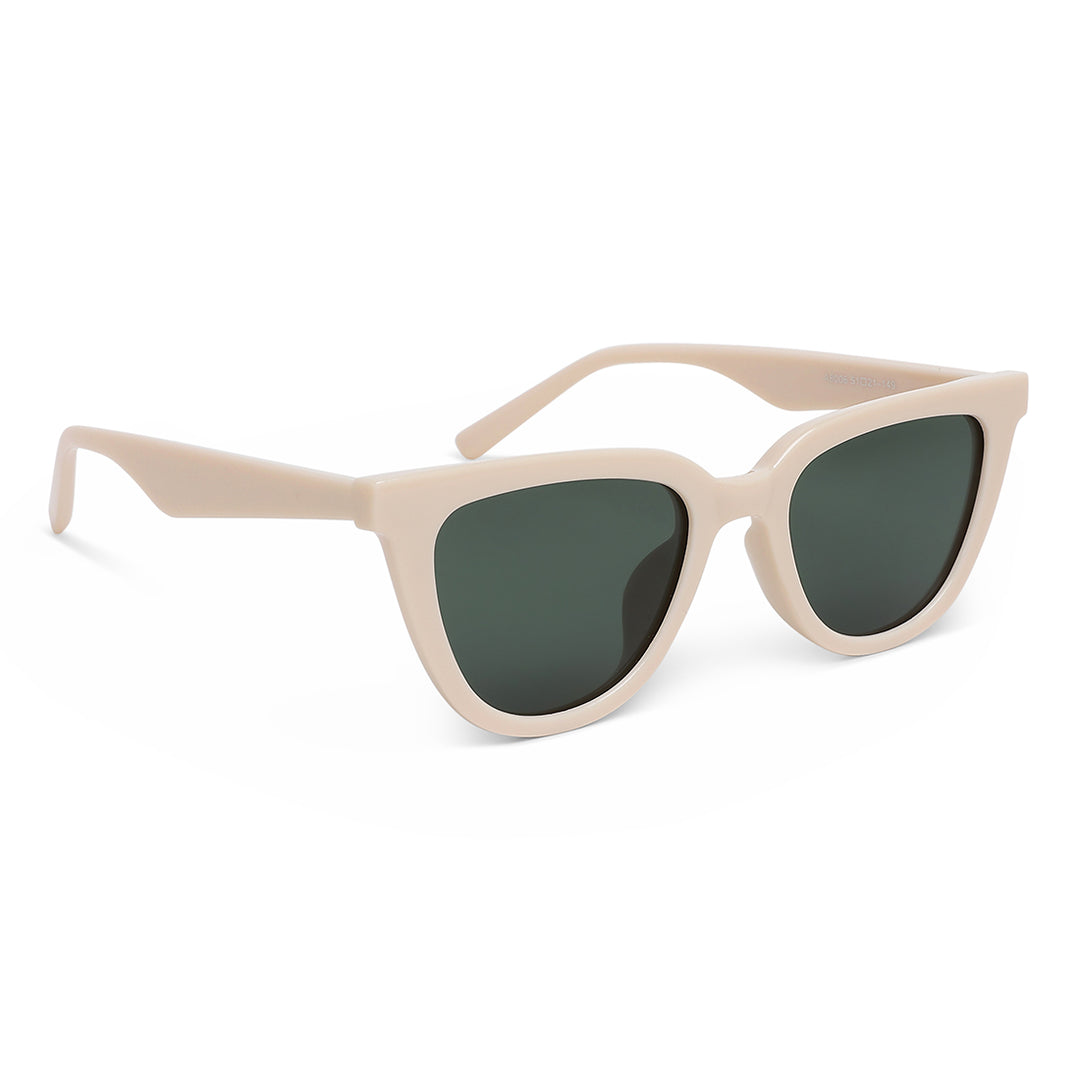 cat eye uv sunglasses#color_cream