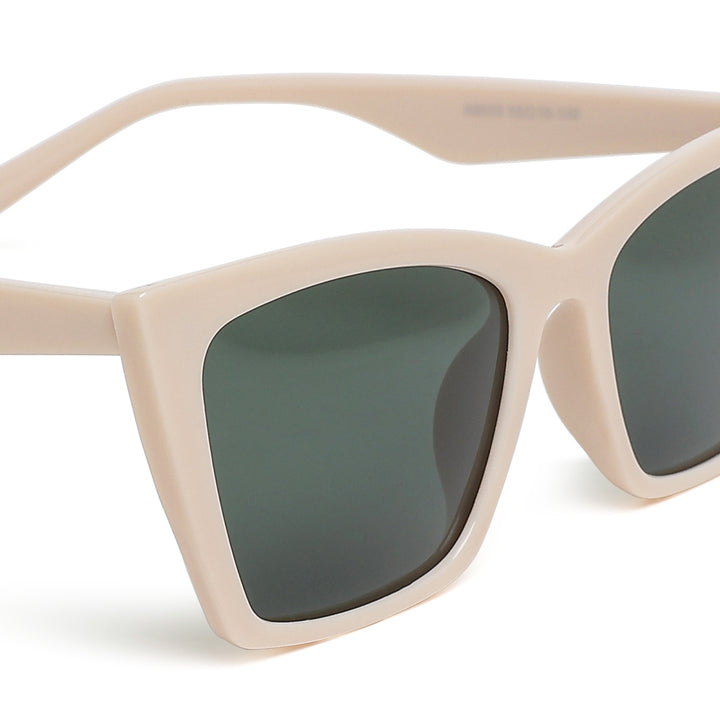 cat eye square sunglasses#color_cream