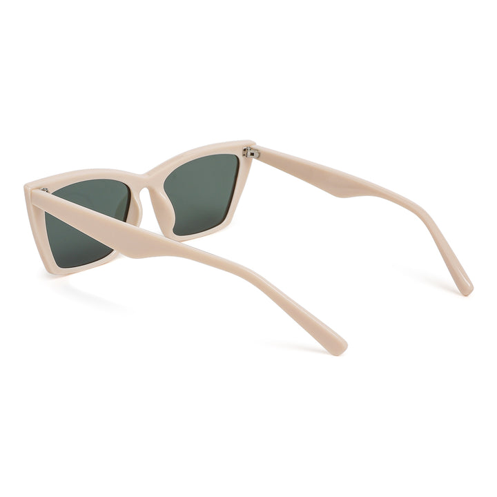 cat eye square sunglasses#color_cream