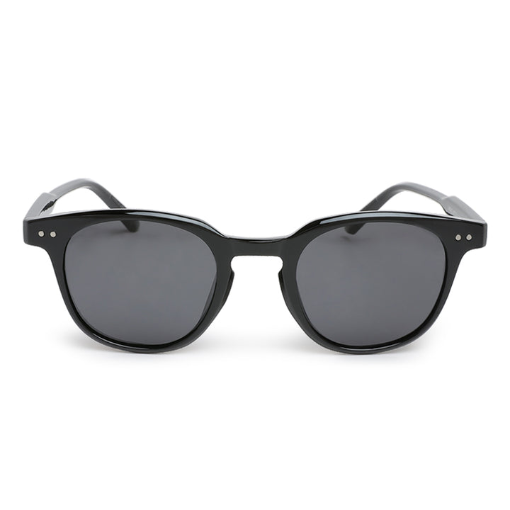 round wayfarer sunglasses#color_black