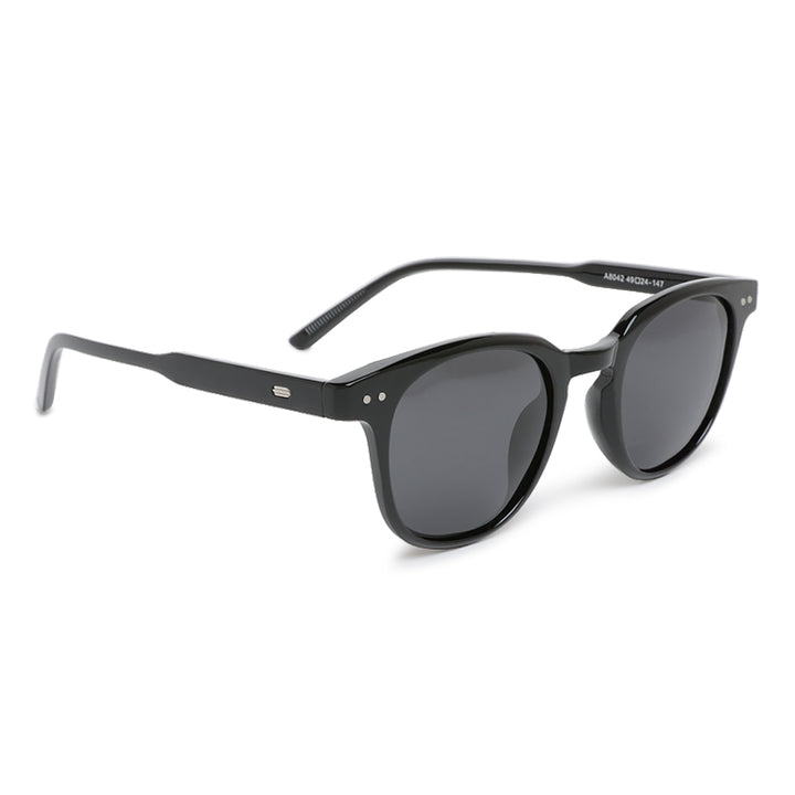 round wayfarer sunglasses#color_black