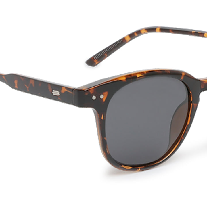 round wayfarer sunglasses#color_leopard