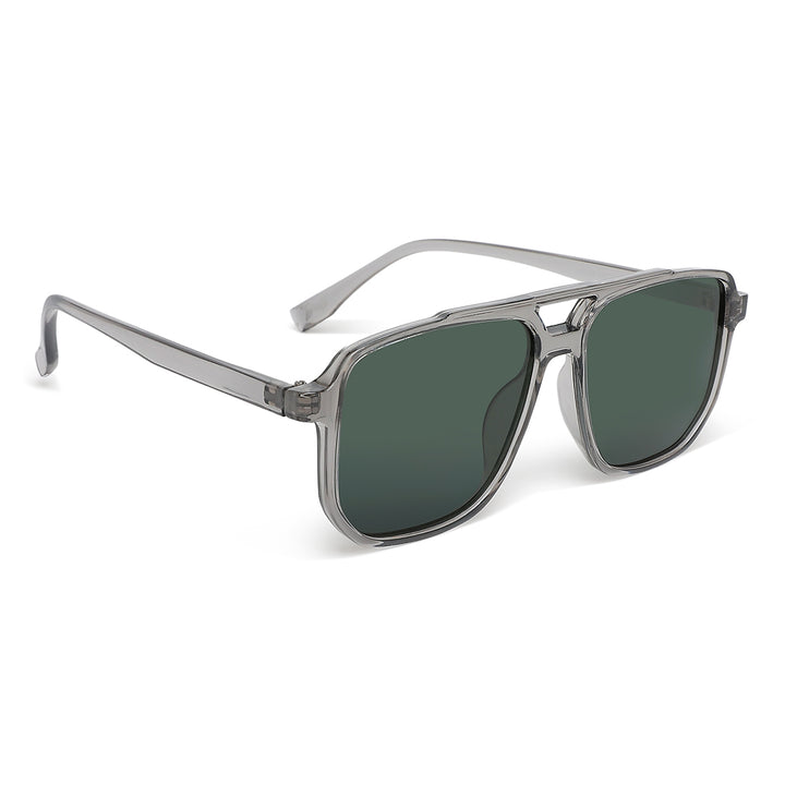 thin rim navigator sunglasses#color_grey