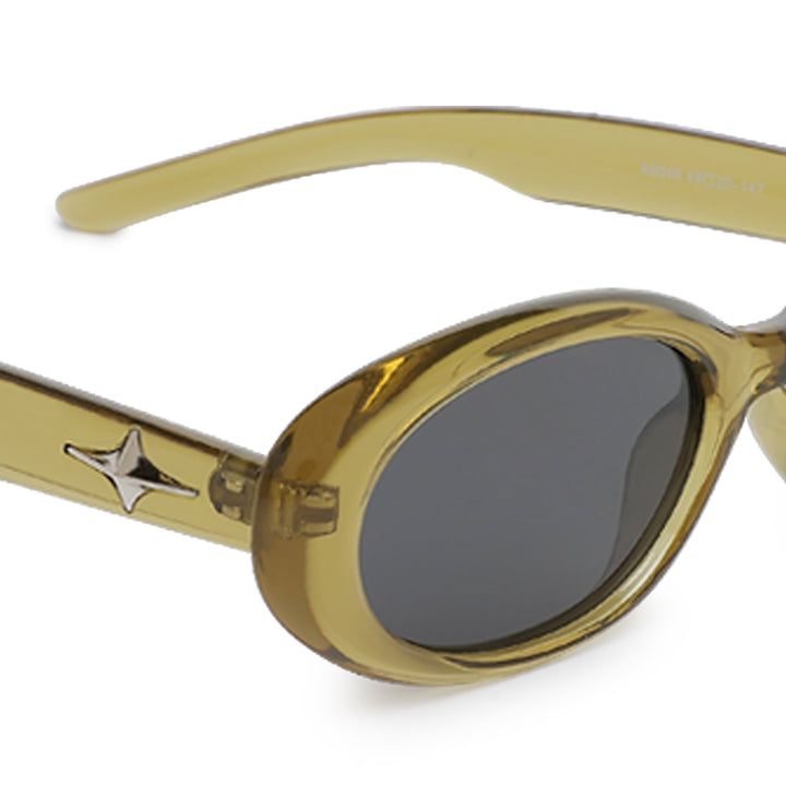 oval sunglasses#color_golden