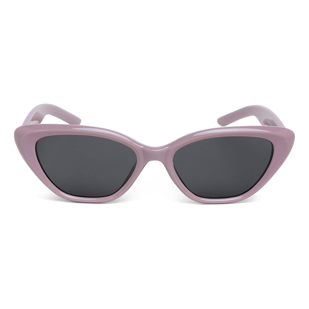 Feline Frame Sunglasses#color_purple