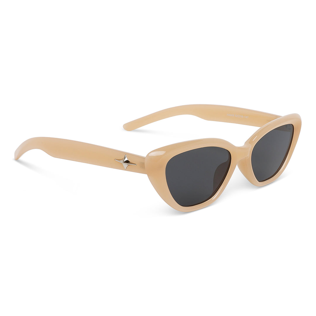 Feline Frame Sunglasses#color_skin