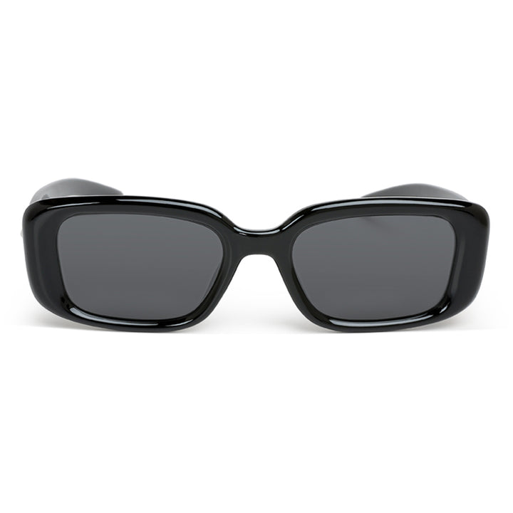 metallic stars rectangular sunglasses#color_black