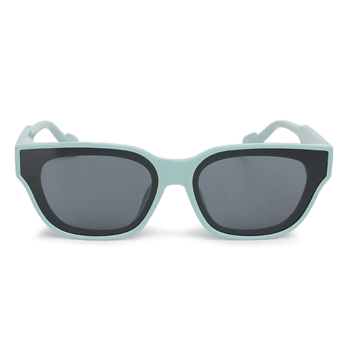 square cat eye sunglasses#color_mint-green