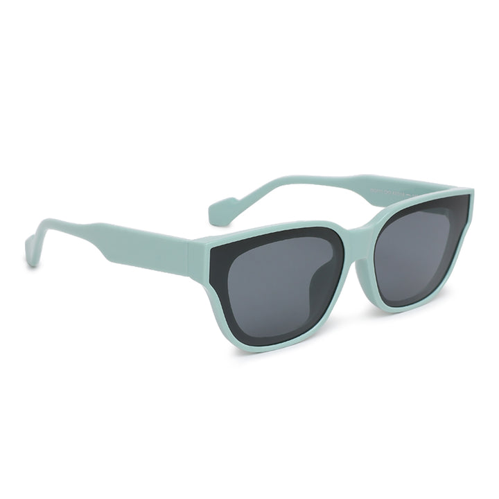 square cat eye sunglasses#color_mint-green