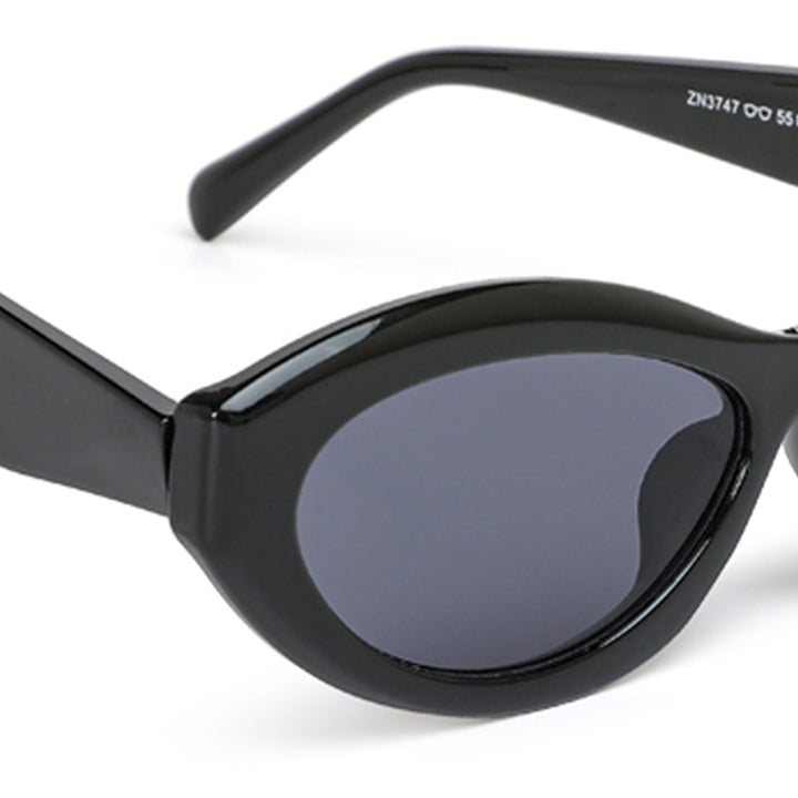 chunky  eye sunglasses#color_black