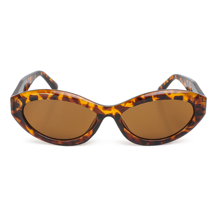 chunky  eye sunglasses#color_leopard