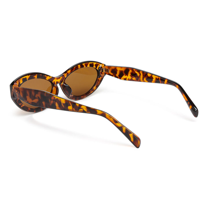 chunky  eye sunglasses#color_leopard