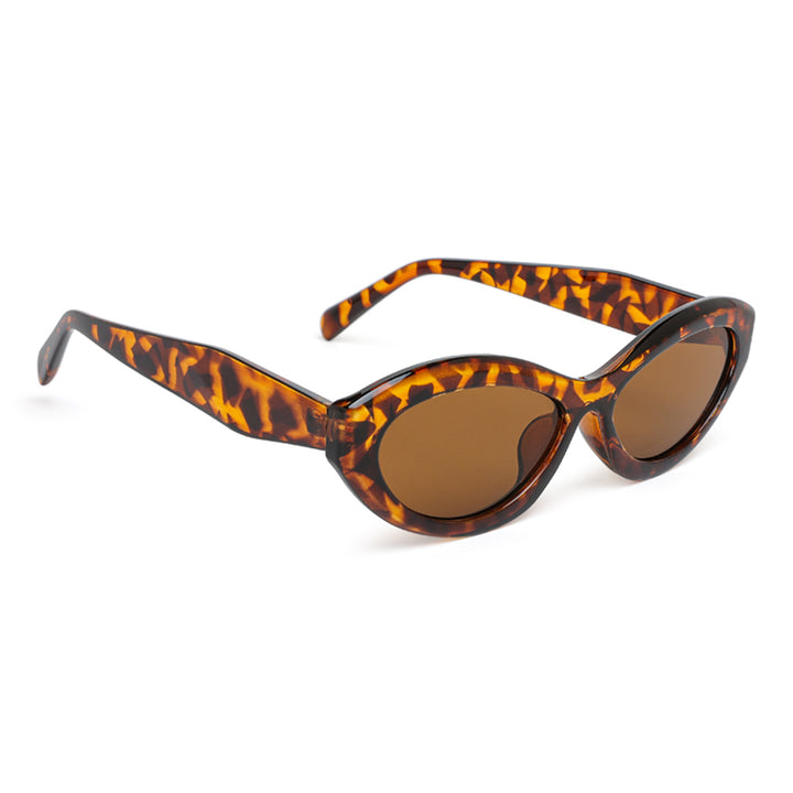 chunky  eye sunglasses#color_leopard