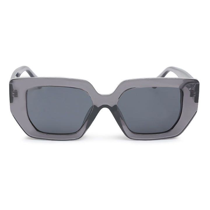 square winged sunglasses#color_grey