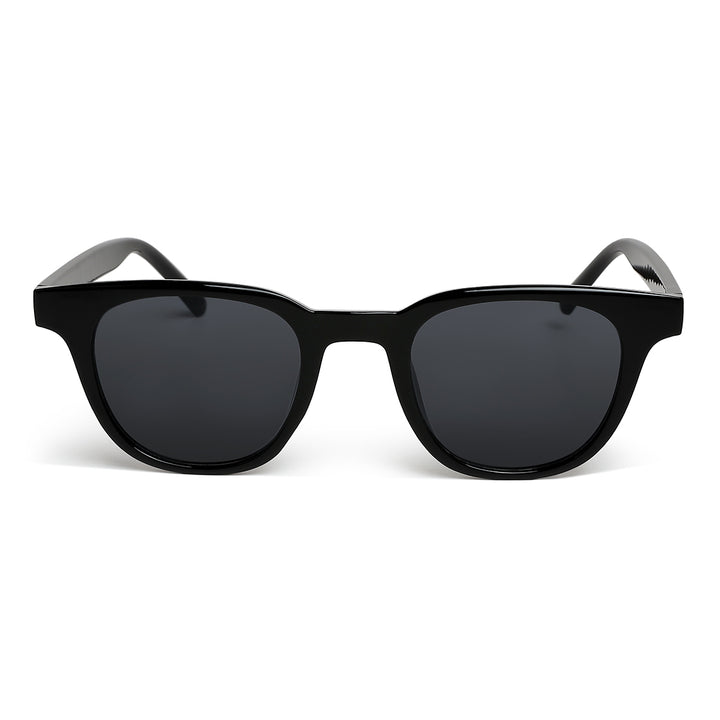 square cut wayfarer sunglasses#color_black