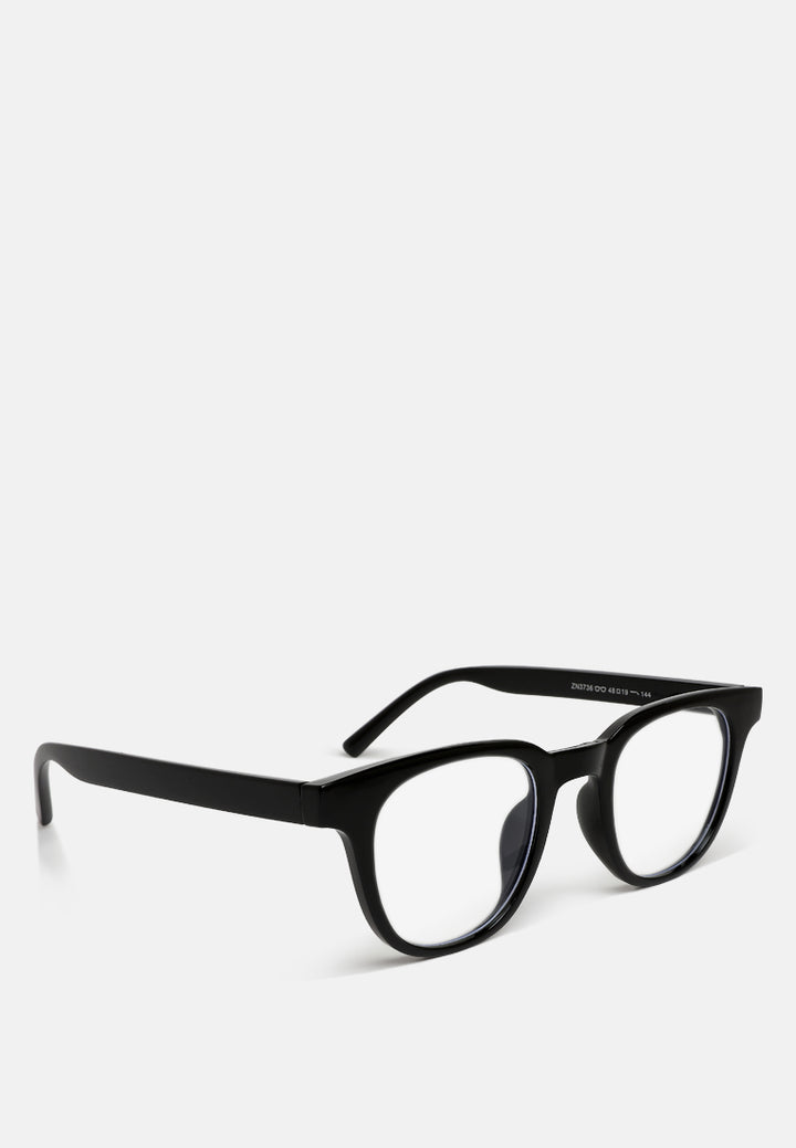 square cut wayfarer sunglasses#color_white-black