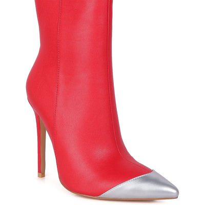 dip stiletto boots#color_red