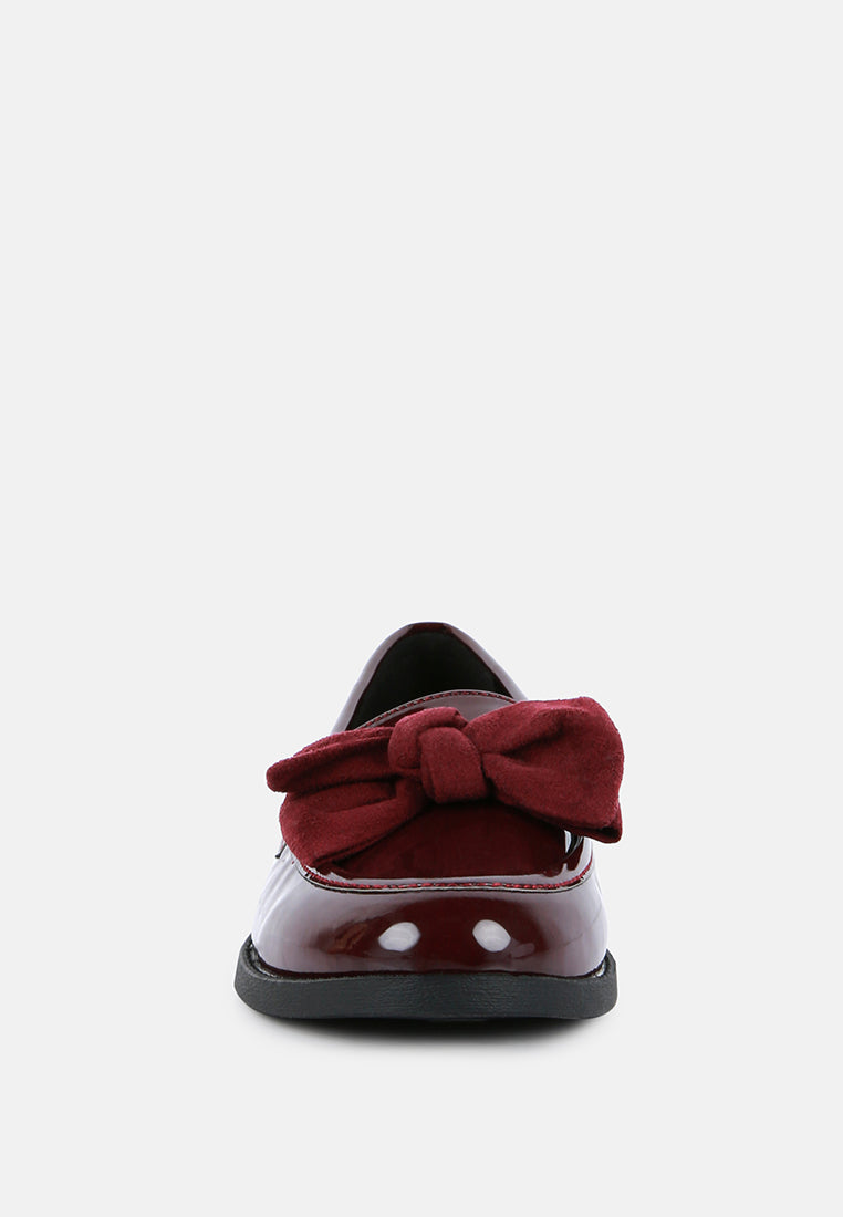 bowberry bow-tie patent loafers#color_burgundy