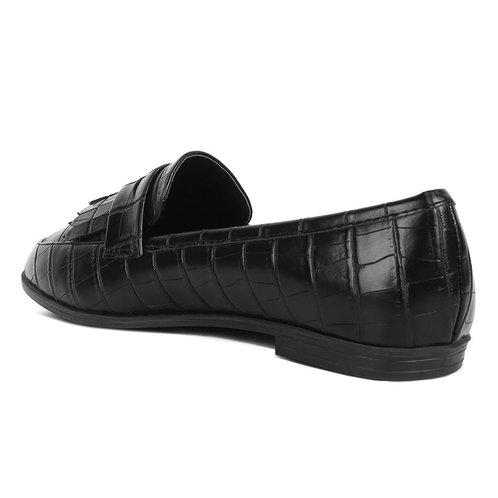 Black Patent PU Everyday Loafer