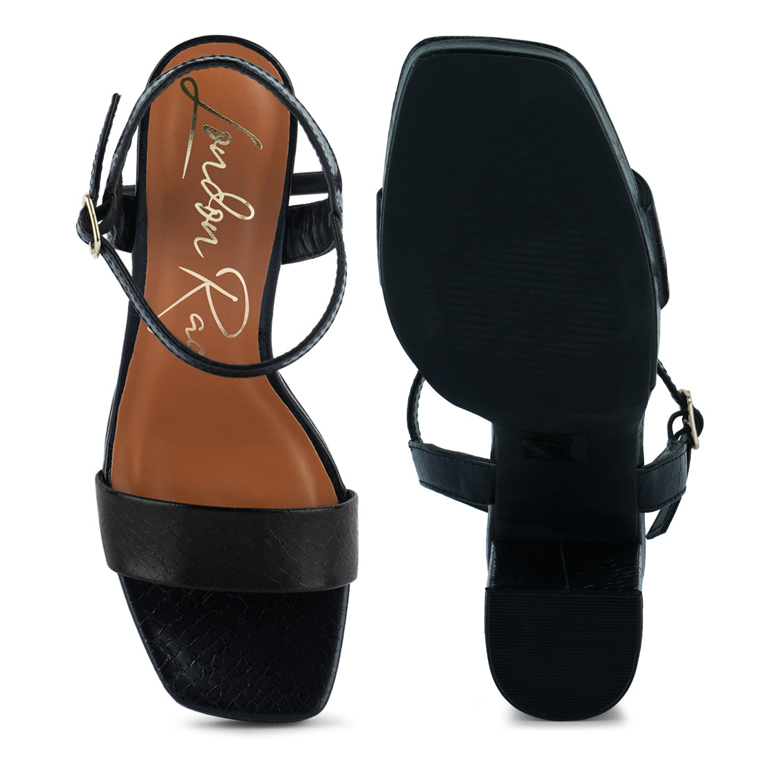 high block heel sandal#color_black