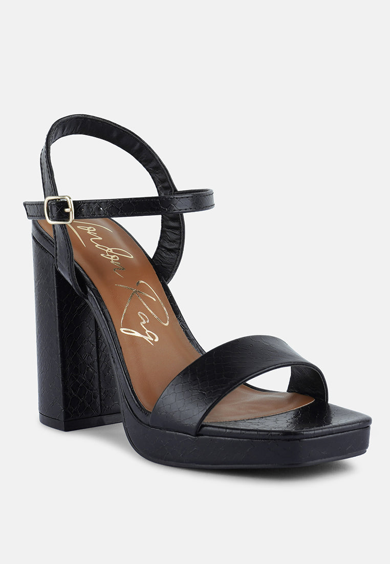 women high block heel sandal#color_black