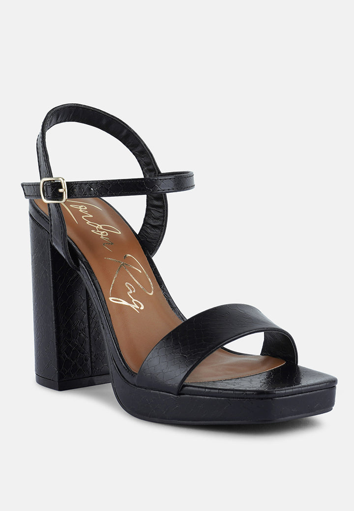 women high block heel sandal#color_black