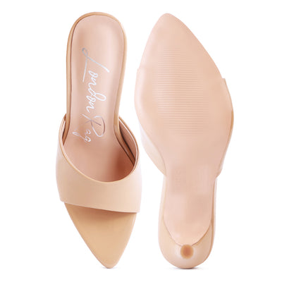 patent pu high heel sandals#color_beige