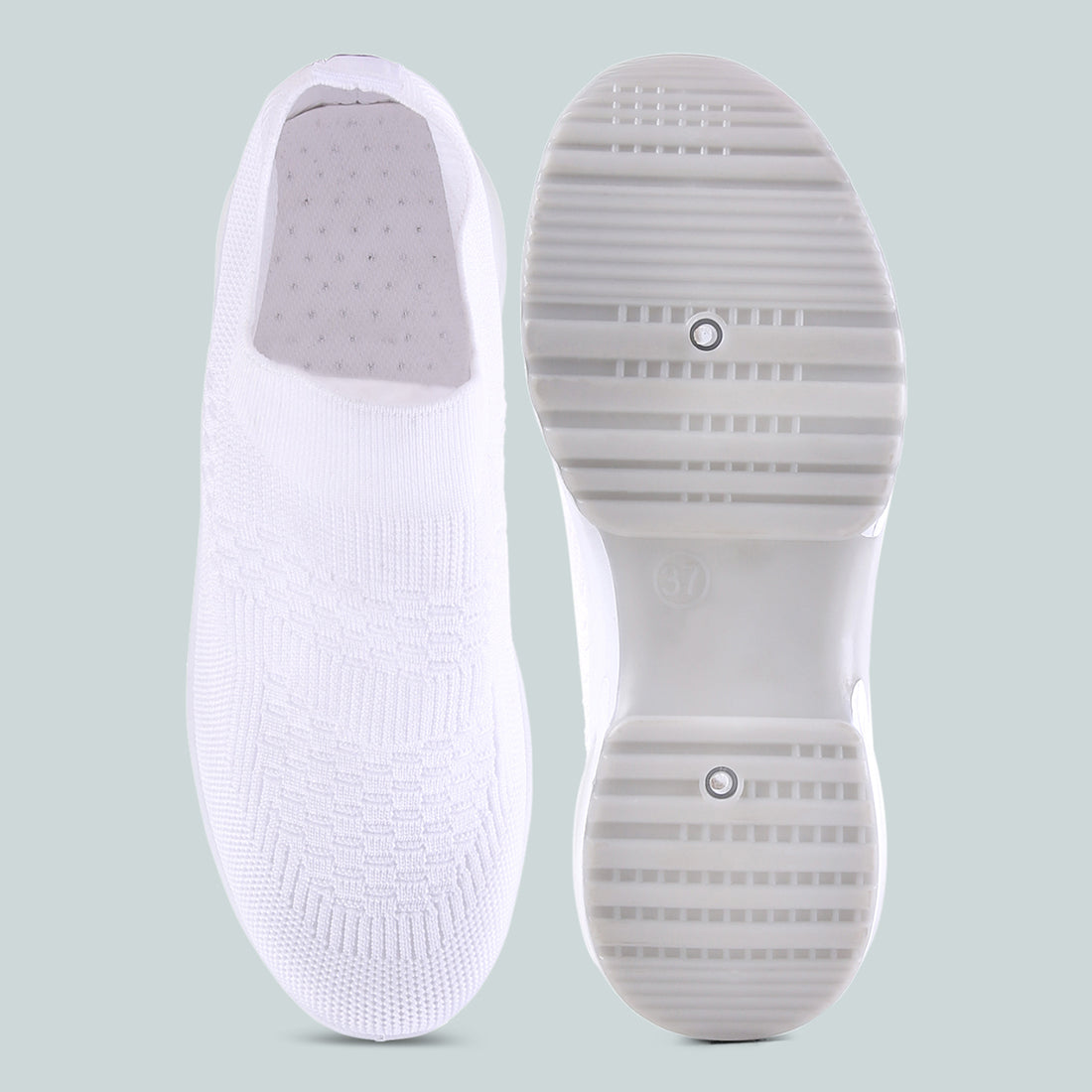 White Camps Active Low Sock Trainers