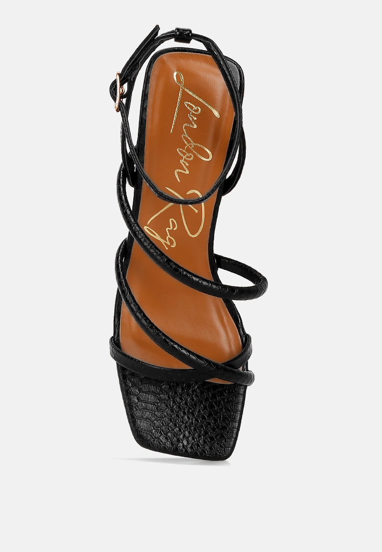 Women Mid Block Heel Casual Sandals