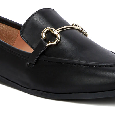 Black Semi Casual Loafers
