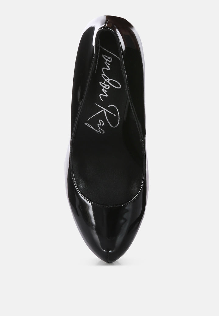 women taupe platform high heels stiletto pumps#color_black