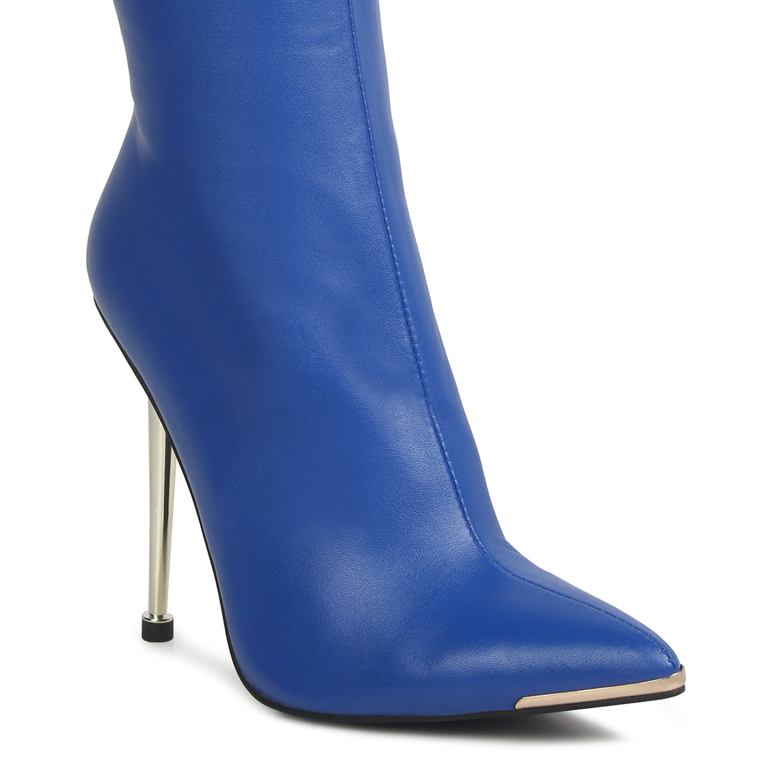 hale pointed heel calf boots#color_blue