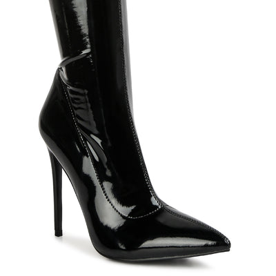 stiletto long boots#color_black