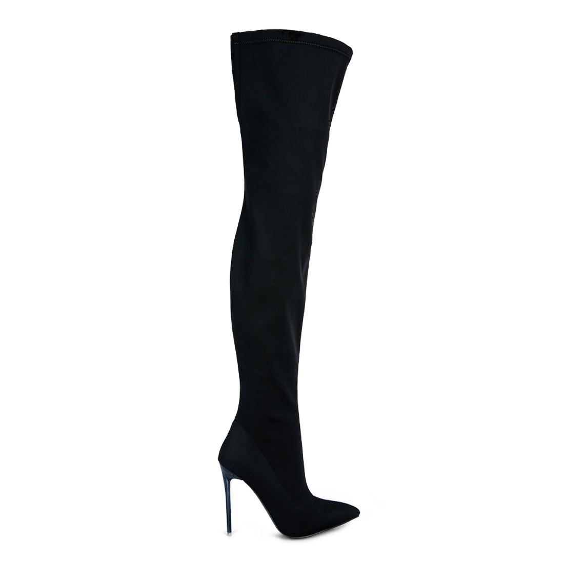 Buy RSVP by Nykaa Fashion Black Knee Length Block Heel Boots Online