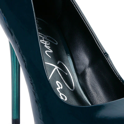 high heels pumps shoes#color_blue