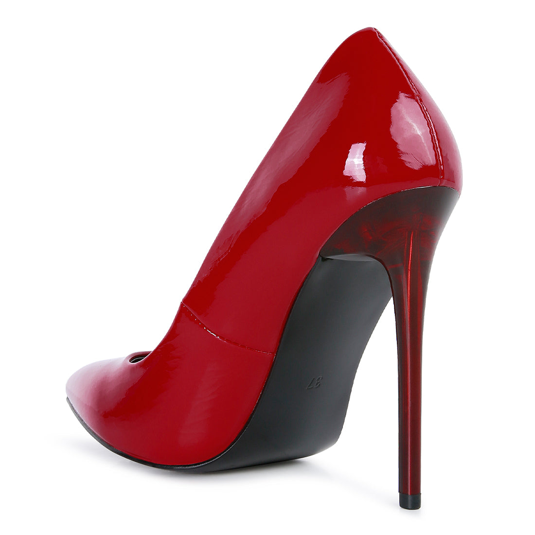 high heels pumps shoes#color_red